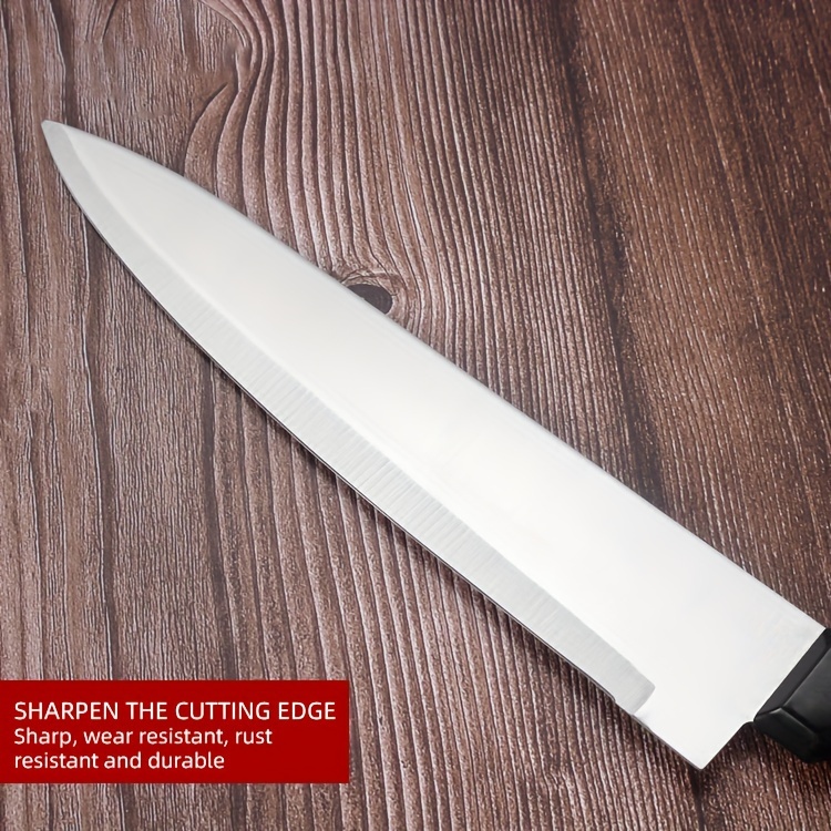 15pcs Kitchen Knife Set with Solid Wood Block, Suitable for Cutting And Mixing Meat, Fruits, Vegetables And Other Foods [ Collectible Level ] Kitchen Knives 15pcss Set | Gift BOX Solid WOOD Base | Edge Treatment Maintenance Set | Family Quality