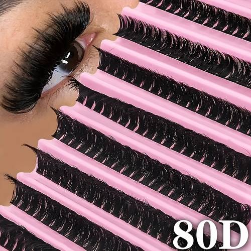 200pcs mixed length false eyelash set individual d 8 16mm natural styles reusable suitable for beginner role playing and anime style beginner lash extension lashes reusable lashes lash extension