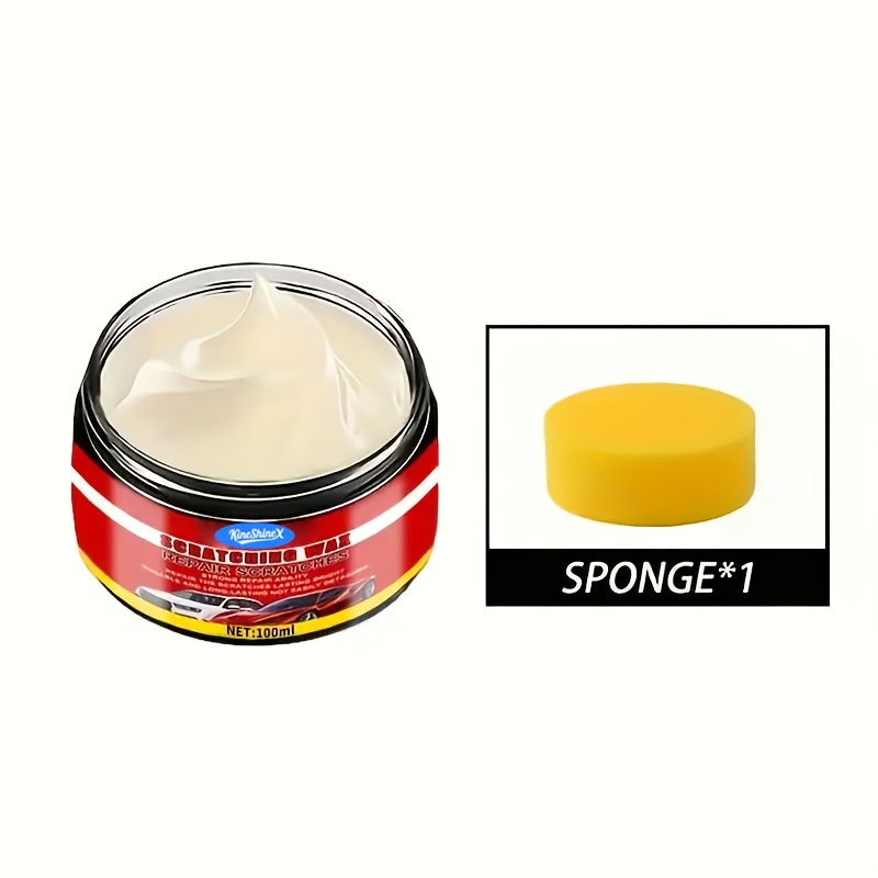 TEMU Nano Gloss Scratch Repair Waxmatte End Remover Clay Paint Repair Kit All Car Colors Car Scratch Remover Repair Agent Polishing Wax