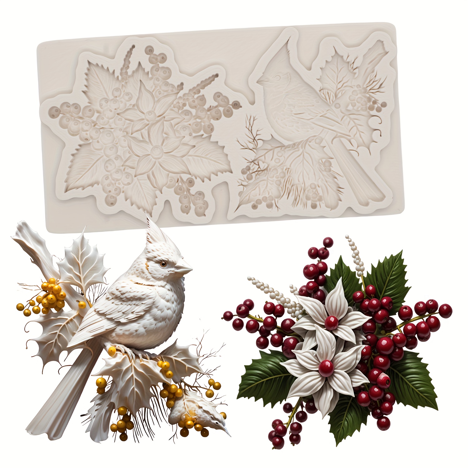 

Embroidery Christmas Diy Kit - Fondant & Decorating , Embossing Accessories