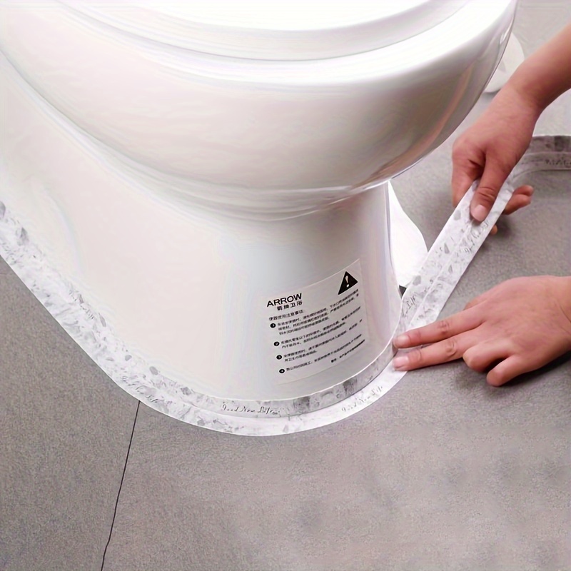 3.6cm Wide Toilet Base Seam Cover Self-Adhesive Kitchen Sink Corner Decorative Tape