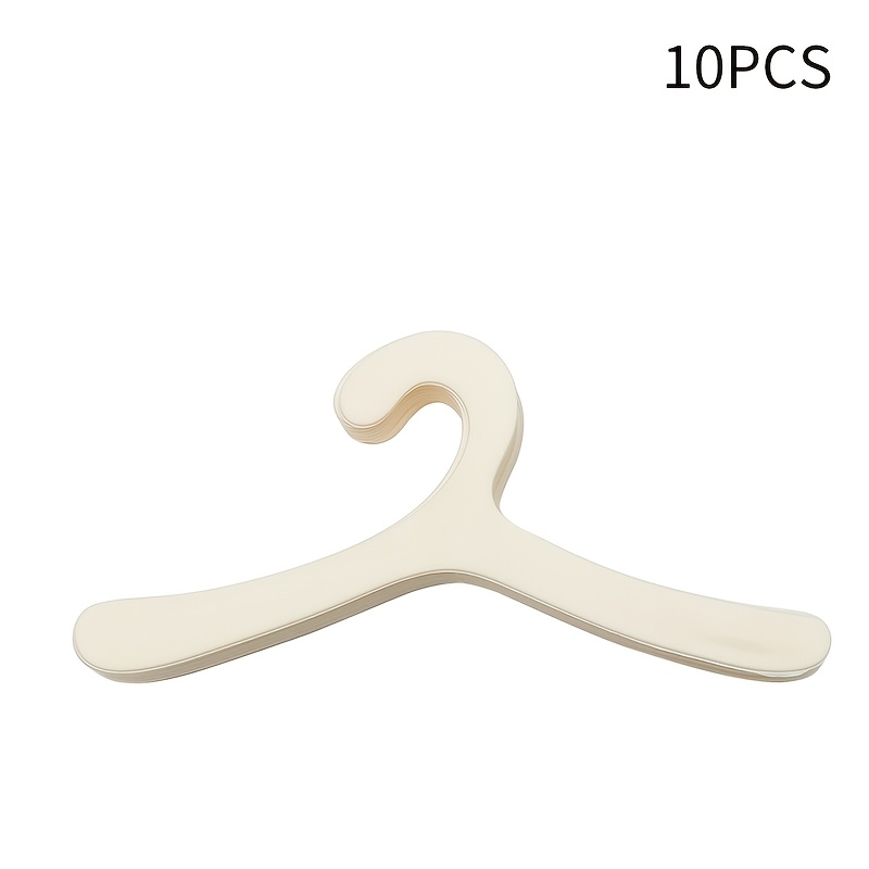 Image of 10//40pcs Mini Plastic Hangers - Space- Clothes, Pet Apparel & Towel Racks For Bathroom, Bedroom, Closet, Dorm, Home & Retail Display, Hangers For Clothes