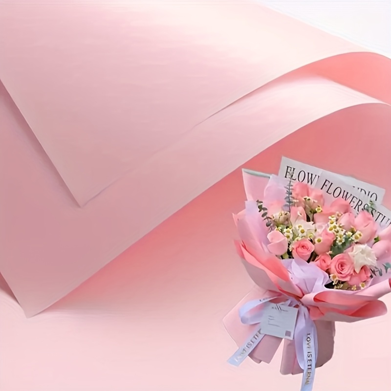 E-shop 18 Stück Weiche Leuchtende Farben - Koreanischer Stil Blumen-Geschenkpapier für Valentinstag, Muttertag, Halloween, Geburtstage, Hochzeiten -