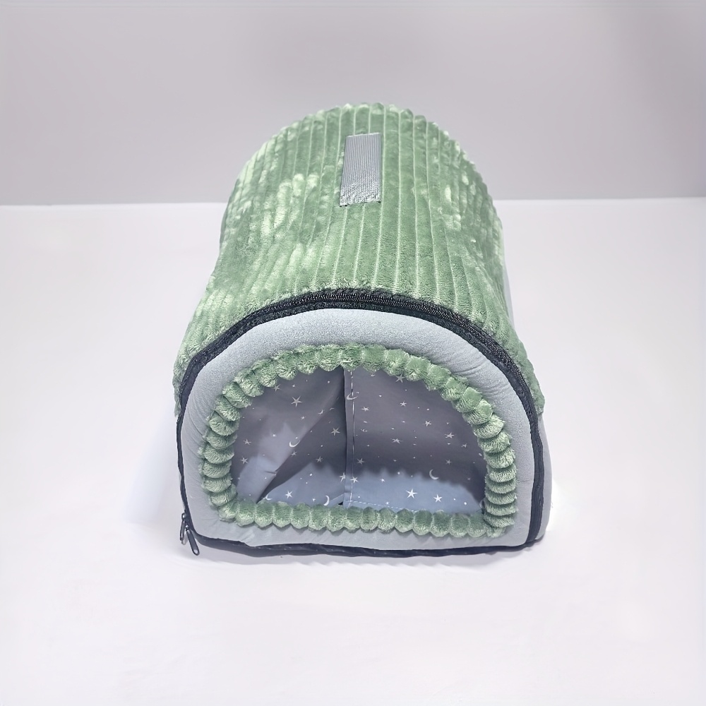 designer plush cat bed with a starry inner lining comfortable and warm Product details 8