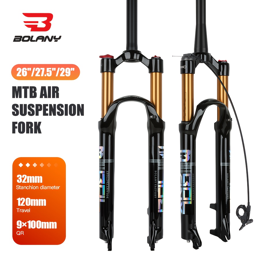 Lightweight 26/27.5/29inch MTB Mountain Bike Air Suspension Fork – 6061 Aluminum