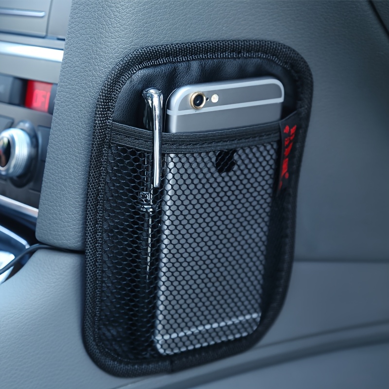 TEMU Organizer - Telefoon- en Kaart Opberg Net Tas voor Auto Interieur Versteviging