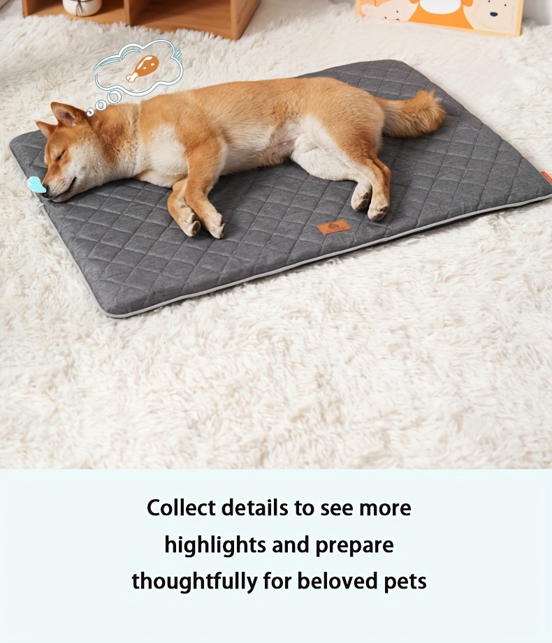   high quality egg sponge filled dog mat cat   removable and washable scratch resistant and bite resistant   non slip suitable for indoor and outdoor use for cats and dogs ideal comfortable sleeping and play area for pets Product details 9