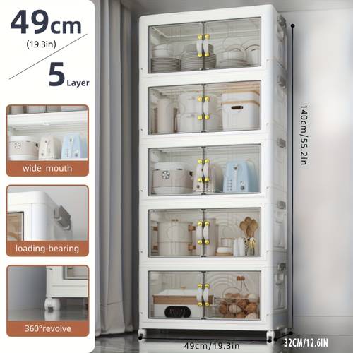 2nd 3rd 4th 5th floors large double door storage box large storage box with lid and wheels suitable for storing household items and books bedroom storage cabinet storage drawers unit storage and organization