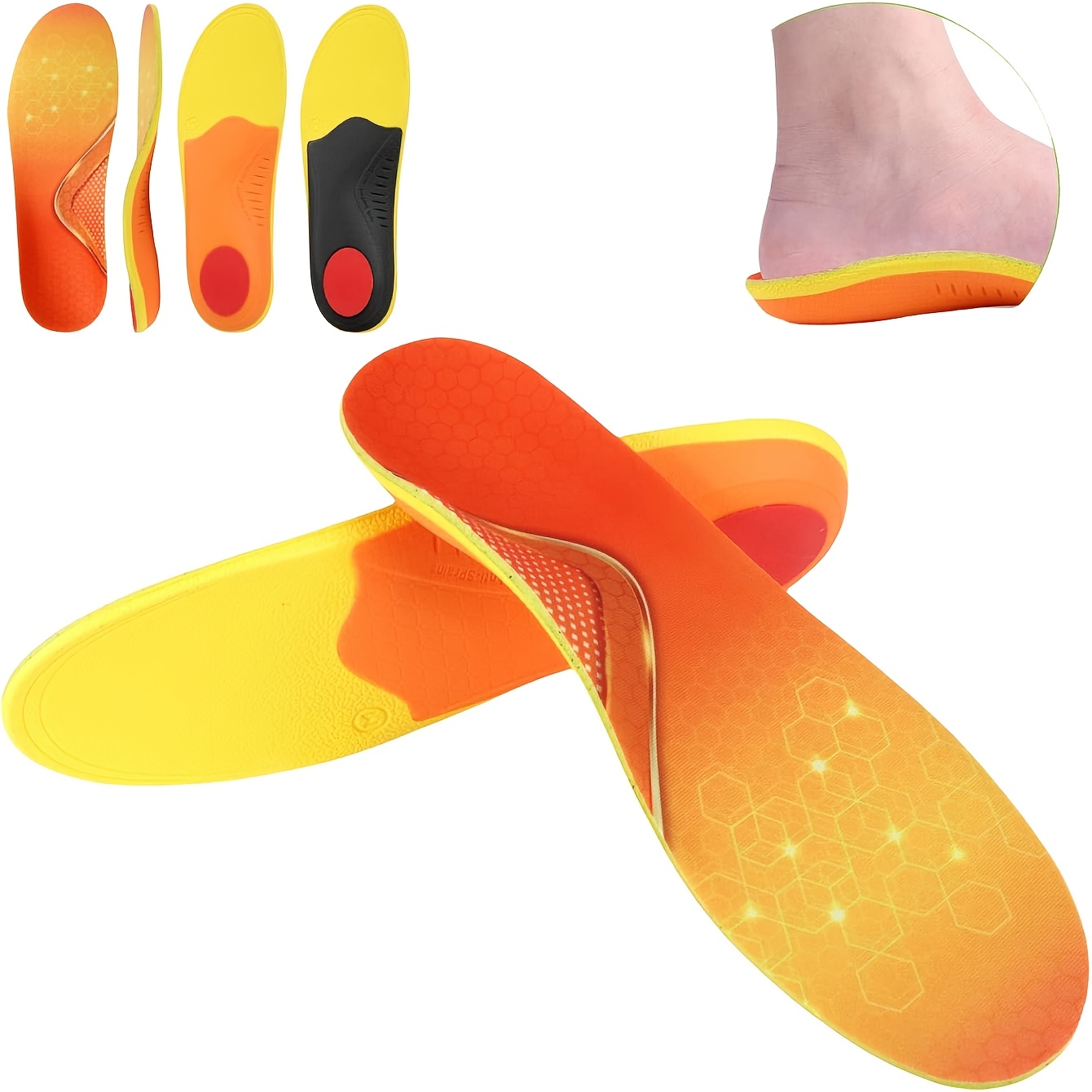 orthotic high arch support sold on Temu United States