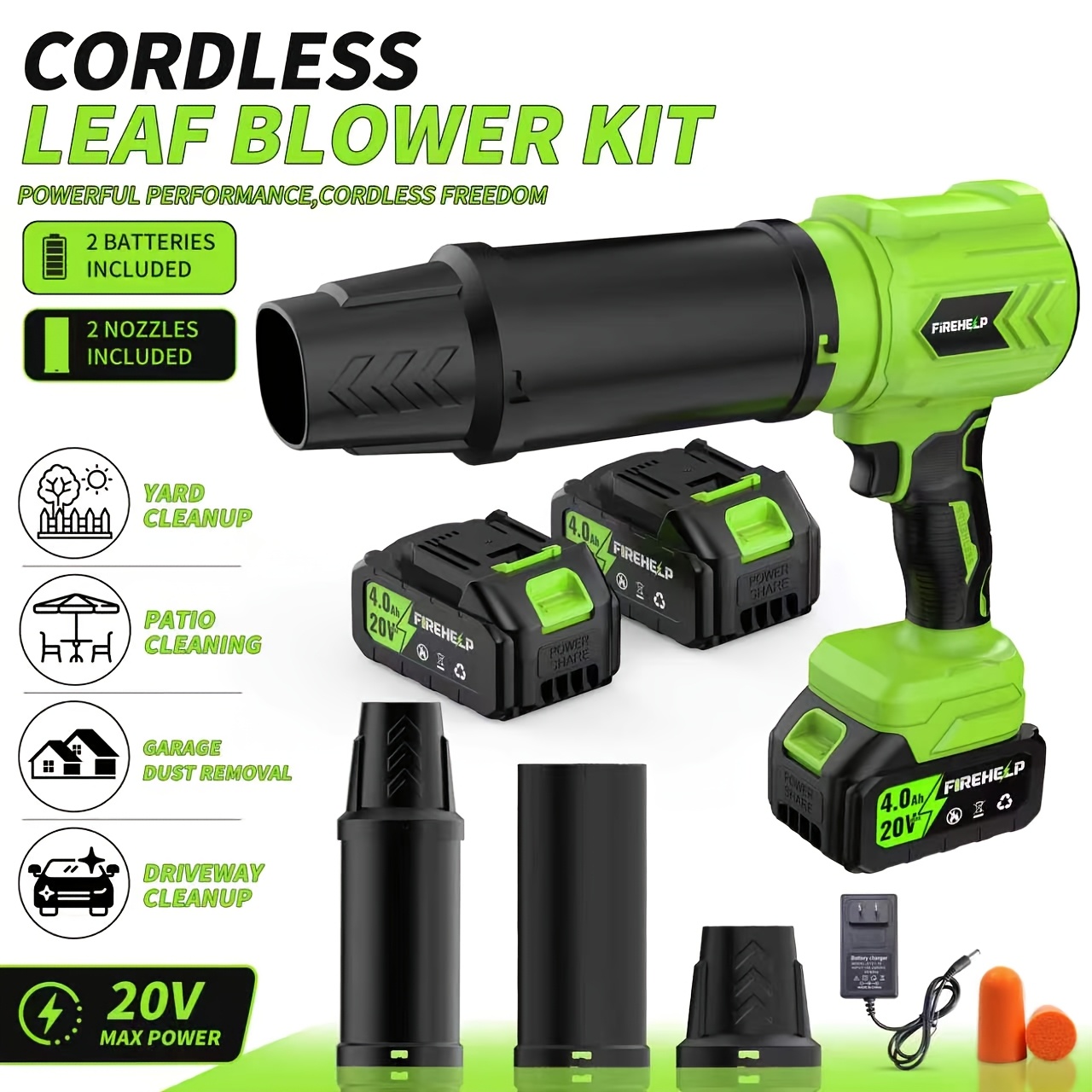 leaf blower sold on Temu United States