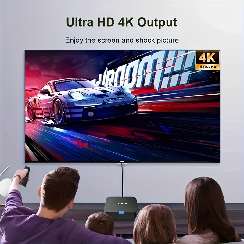 Ultra Mini Portable Tanix TX1 TV BOX Android 10 Lecteur Média Réseau Intelligent - Allwinner H313, WiFi 2, 4G Ulta HD 4K 1GB/2BG RAM 8GO 16Go Stockage Alimentation USB Delivery Stereo 1080P DDR3, Supporte HEVC MAIN 10 ️