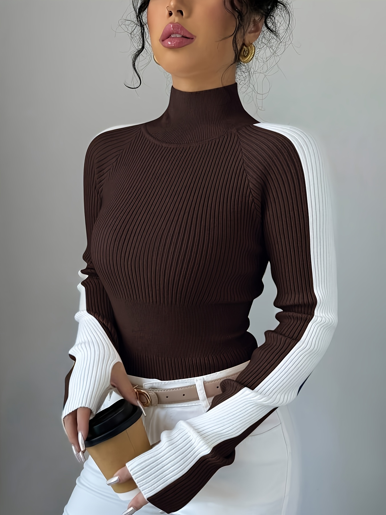 Elegant Turtleneck Top