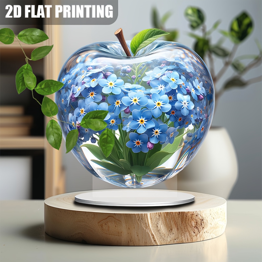 

1pc -me-not , Decorative , Decor, No Needed, For And Decorations