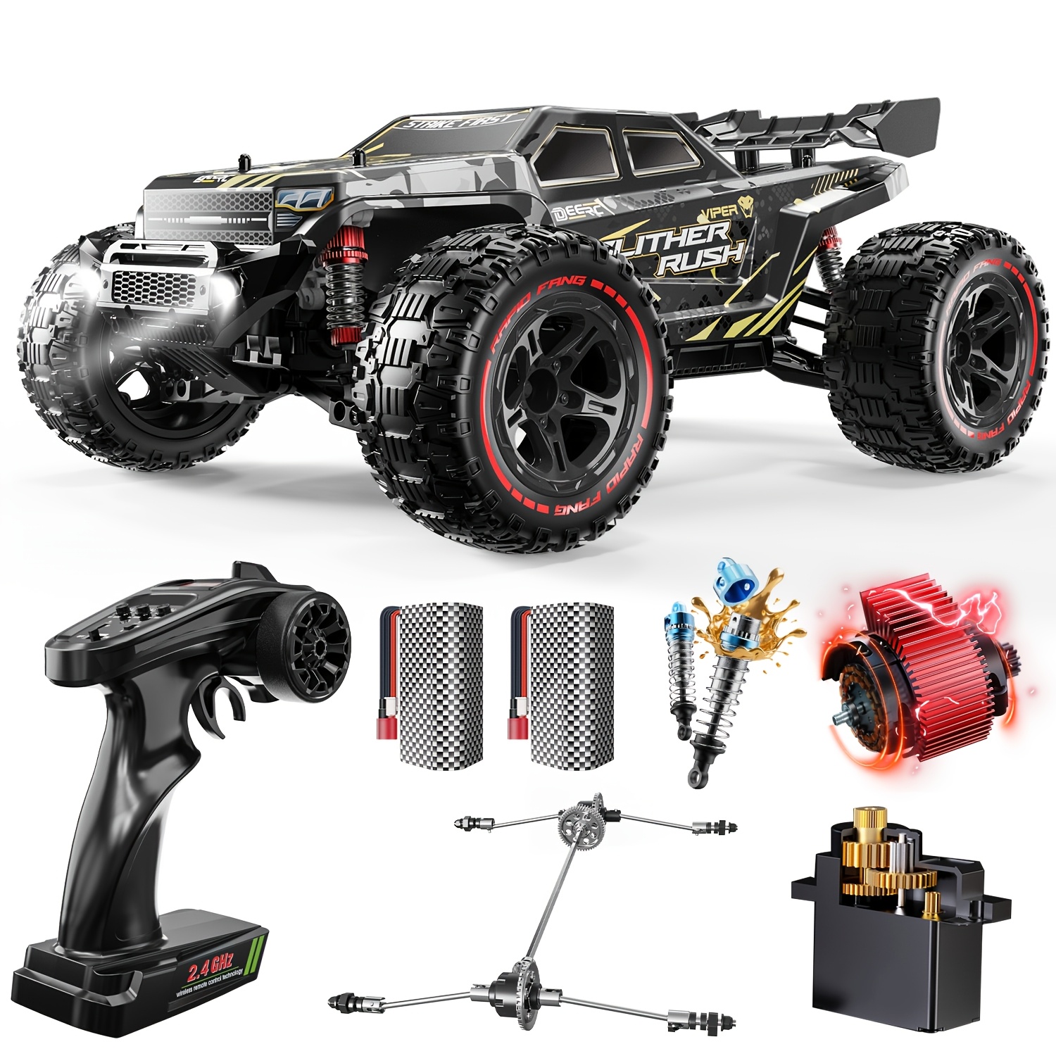 rc cars and trucks sold on Temu United States