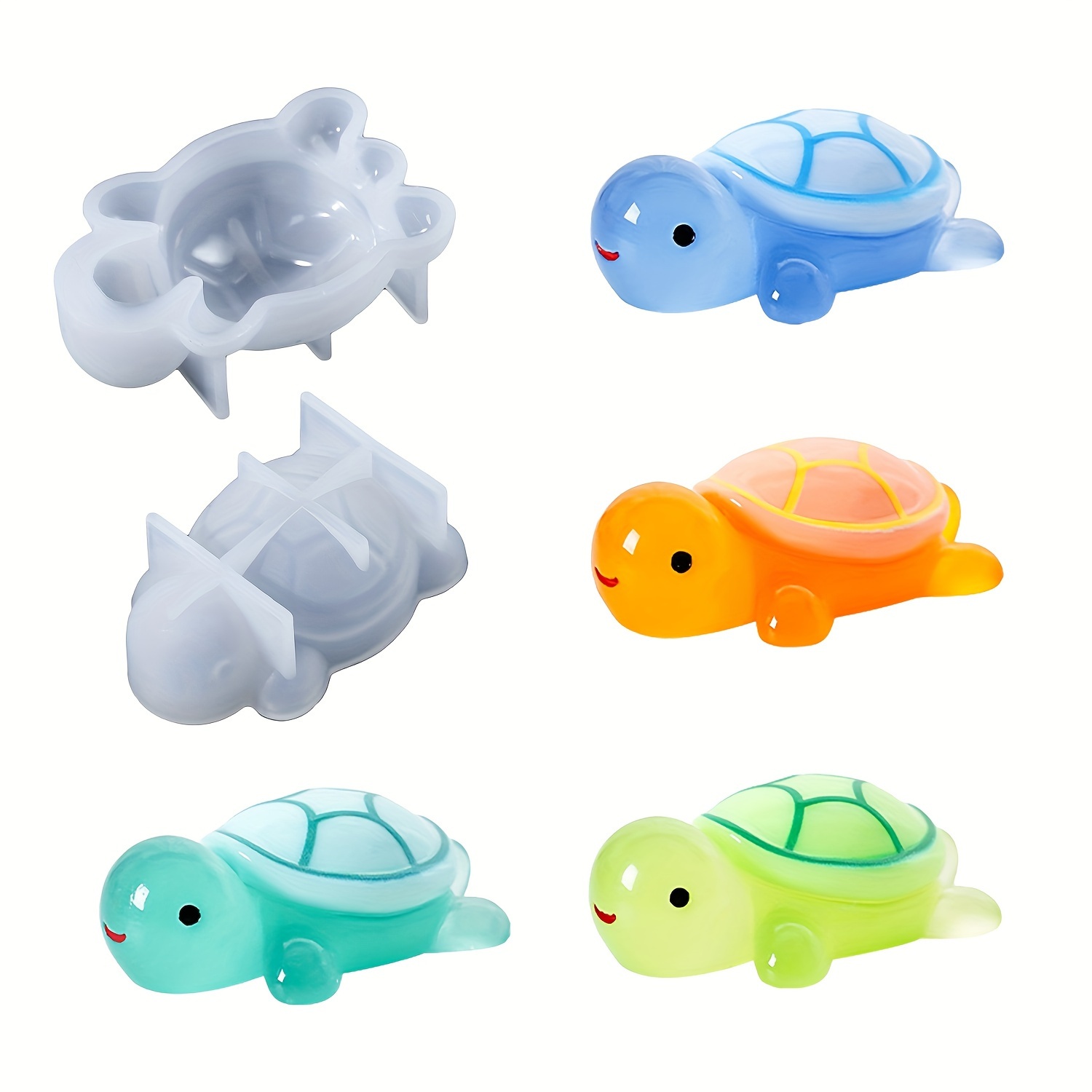 

Choix ] Moule en Résine Tortue de Mer 3D Moule en Silicone pour Bougie Tortue Petit Moule à Savon Tortue pour d'Époxy DIY Plâtre Animaux Outils de Décoration Maison