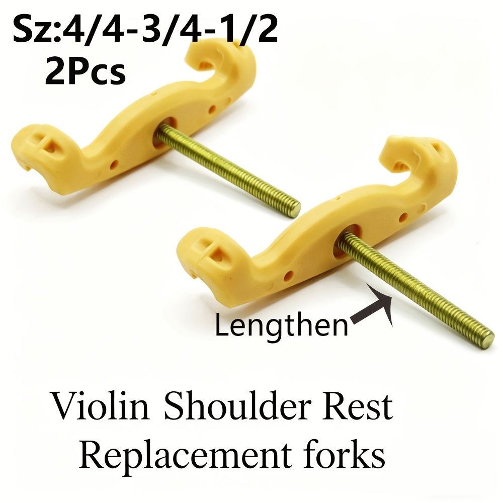 Violin Shoulder Rest Replacement Forks 2pcs Lengthen High-quality For Comfortable Violin Playing