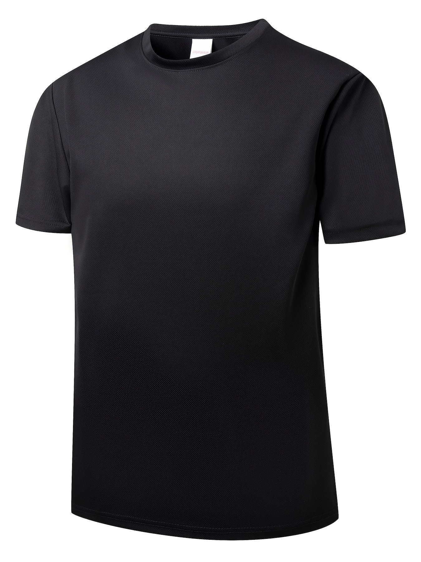 mens breathable quick drying short sleeve fit round Temu Philippines