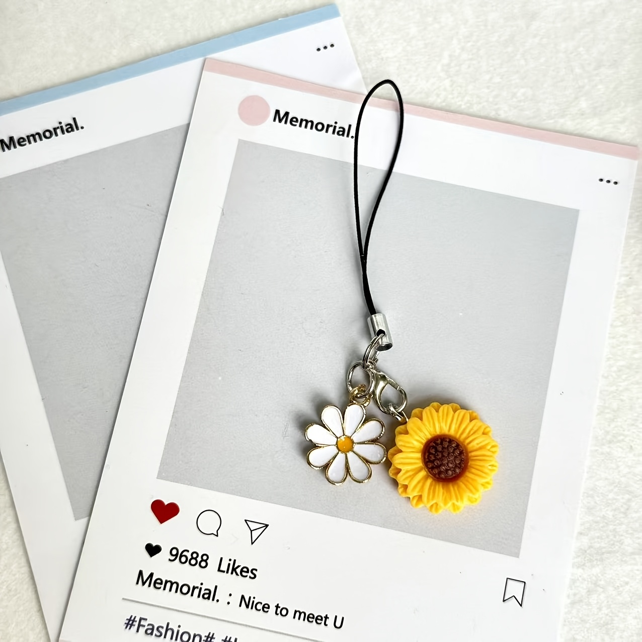 TEMU Dije para teléfono de , 1 pieza, un accesorio alegre y reconfortante, un adorno para teléfono con temática sanadora, antipérdida, un regalo para