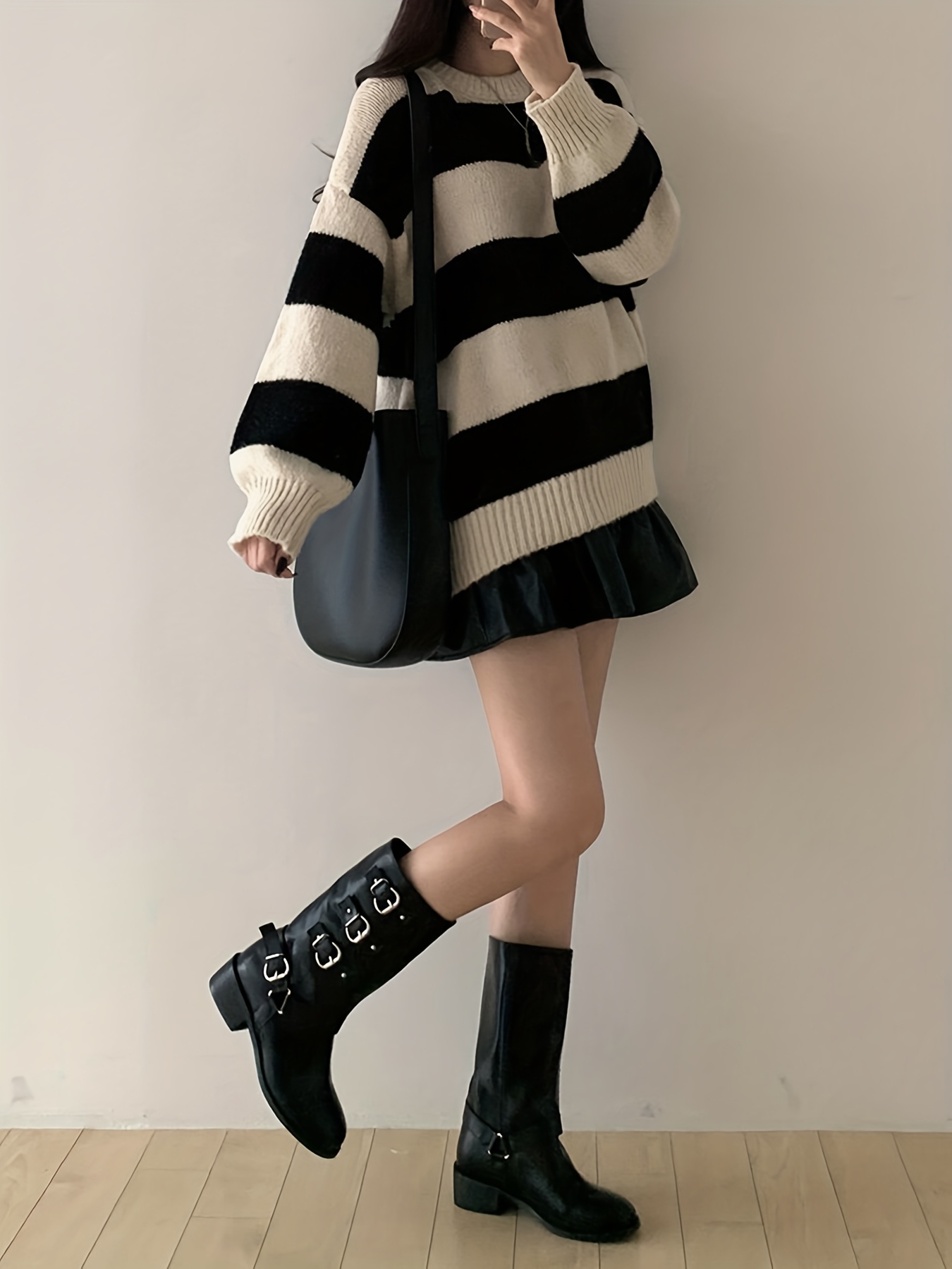 navy blue dress for baby girl Korean Men's Winter Outfit Ideas 2021 main image 1