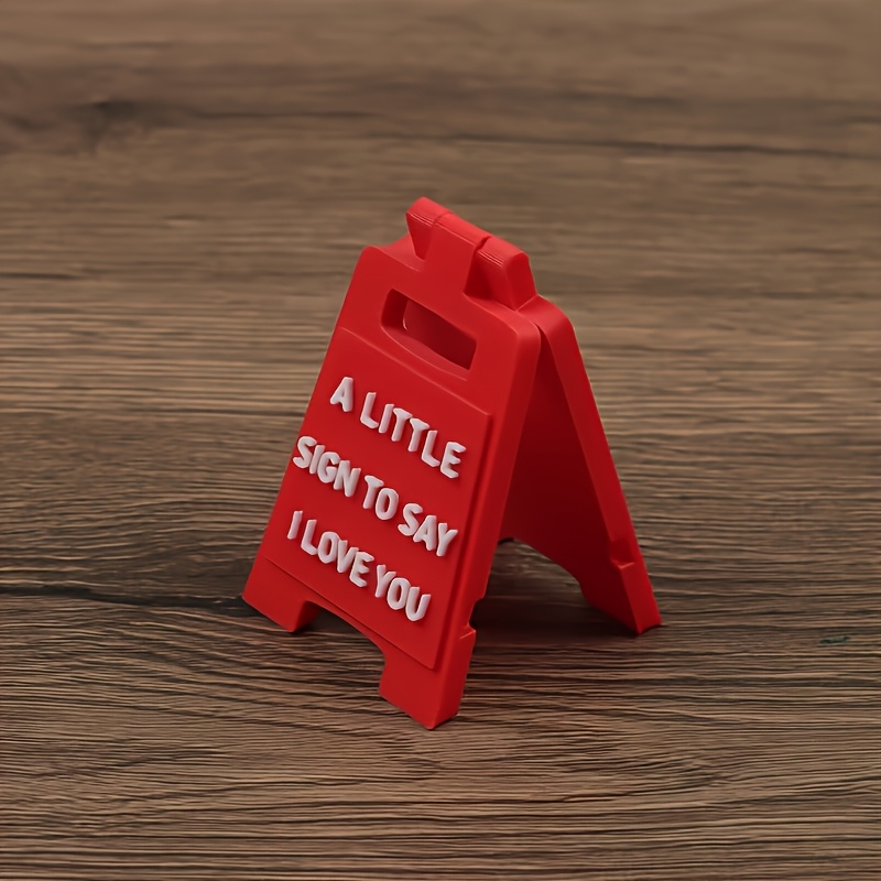 Image of 3d Printed Mini "i Love You" Sign Valentine's Day Gift Halloween Christmas Decoration