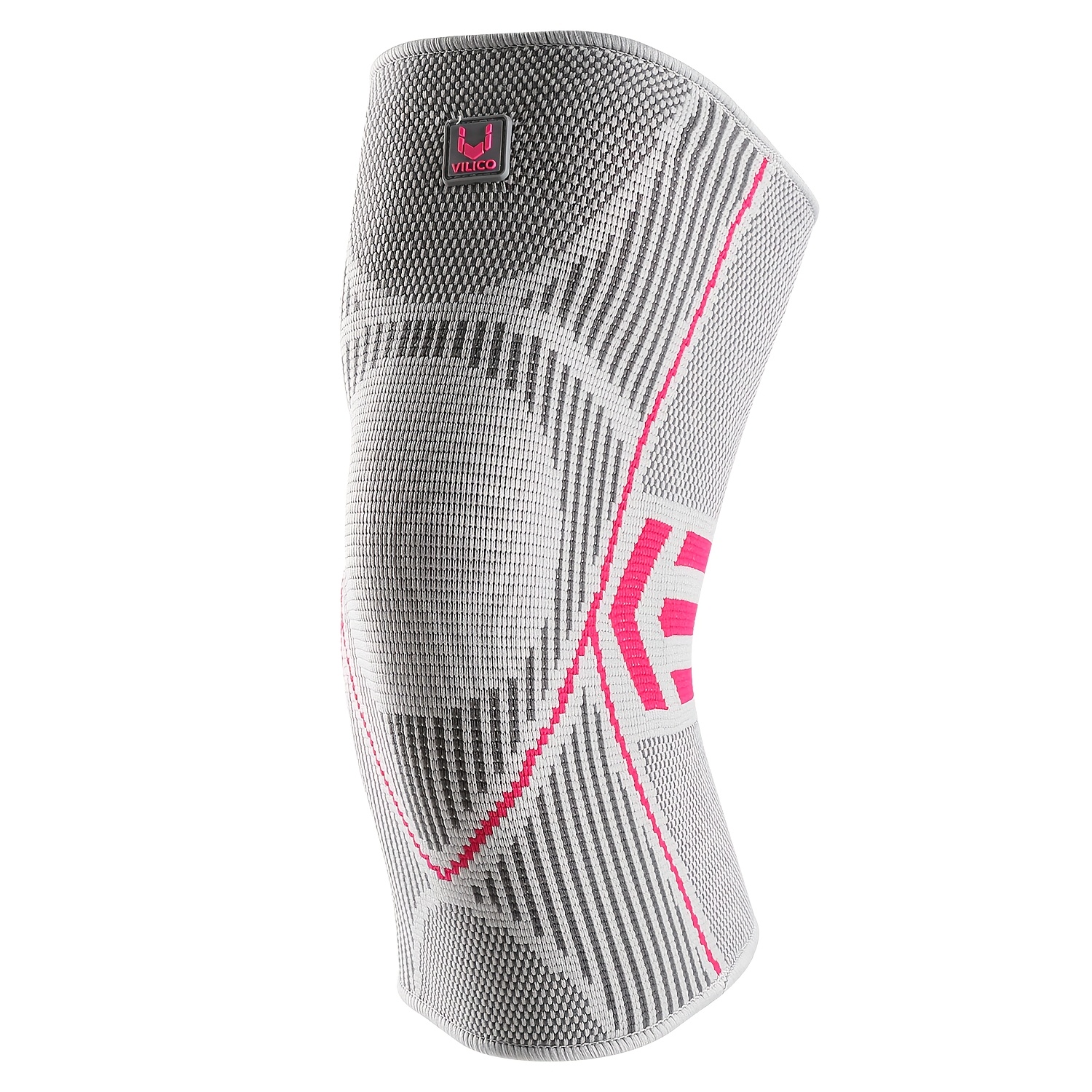 E-shop 1 Unisex Elastische Atmungsaktive Kniebandage - Integrierter -Rutsch-Streifen, Geeignet für , Laufen Radfahren, Kompressions-Kniestütze