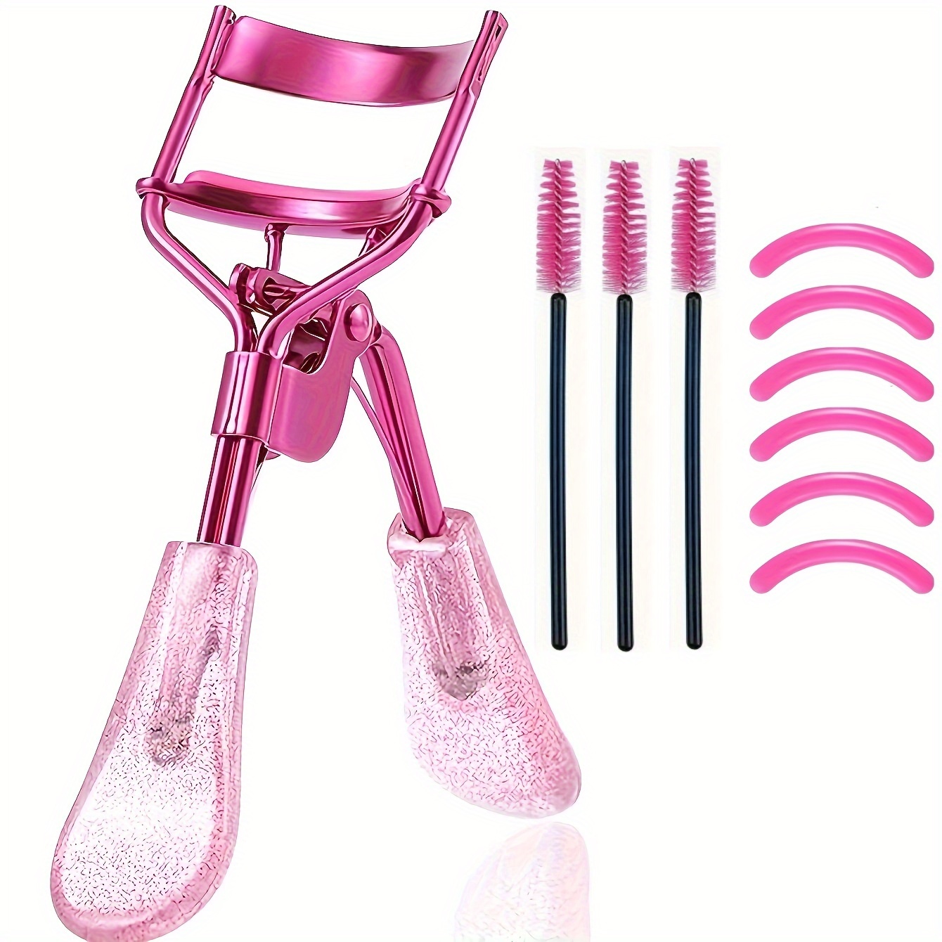 

Curler Set 6 Replacement Strips, , Eyebrow , -end Eyebrow Comb, 3 Brushes, 10- , Curling Tool, Portable Curler, -free, Battery-free, Eye Makeup Tool For