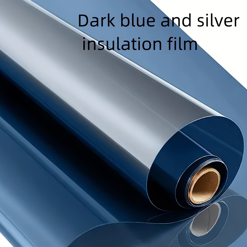 

3mil Thick Solar Insulation Window Film - Uv Protection, One-way Privacy, Easy Peel & Stick Installation