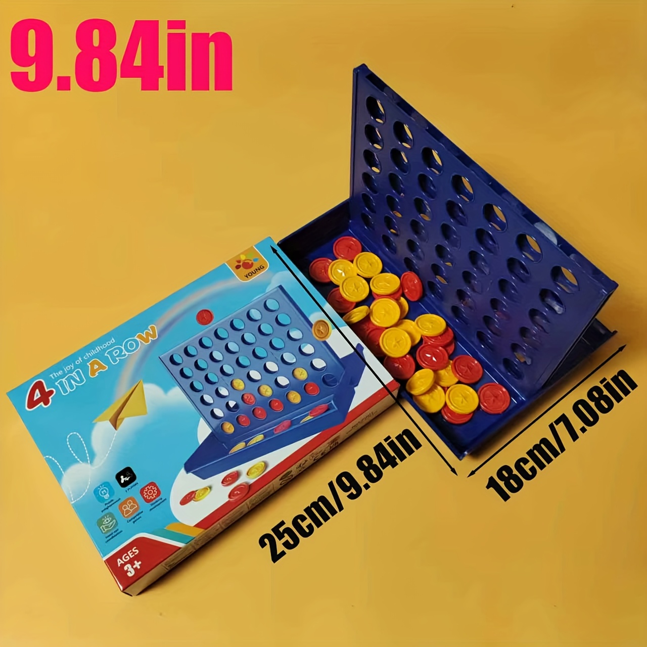 Portable Four-in-One Game, Suitable for Family Interaction and Travel, Foldable and Easy to Carry, Pocket Chessboard, Ideal Gift
