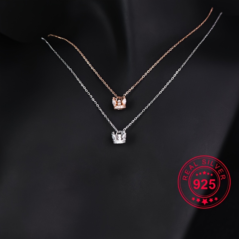 925 Silver Chain Necklace For Men - Temu