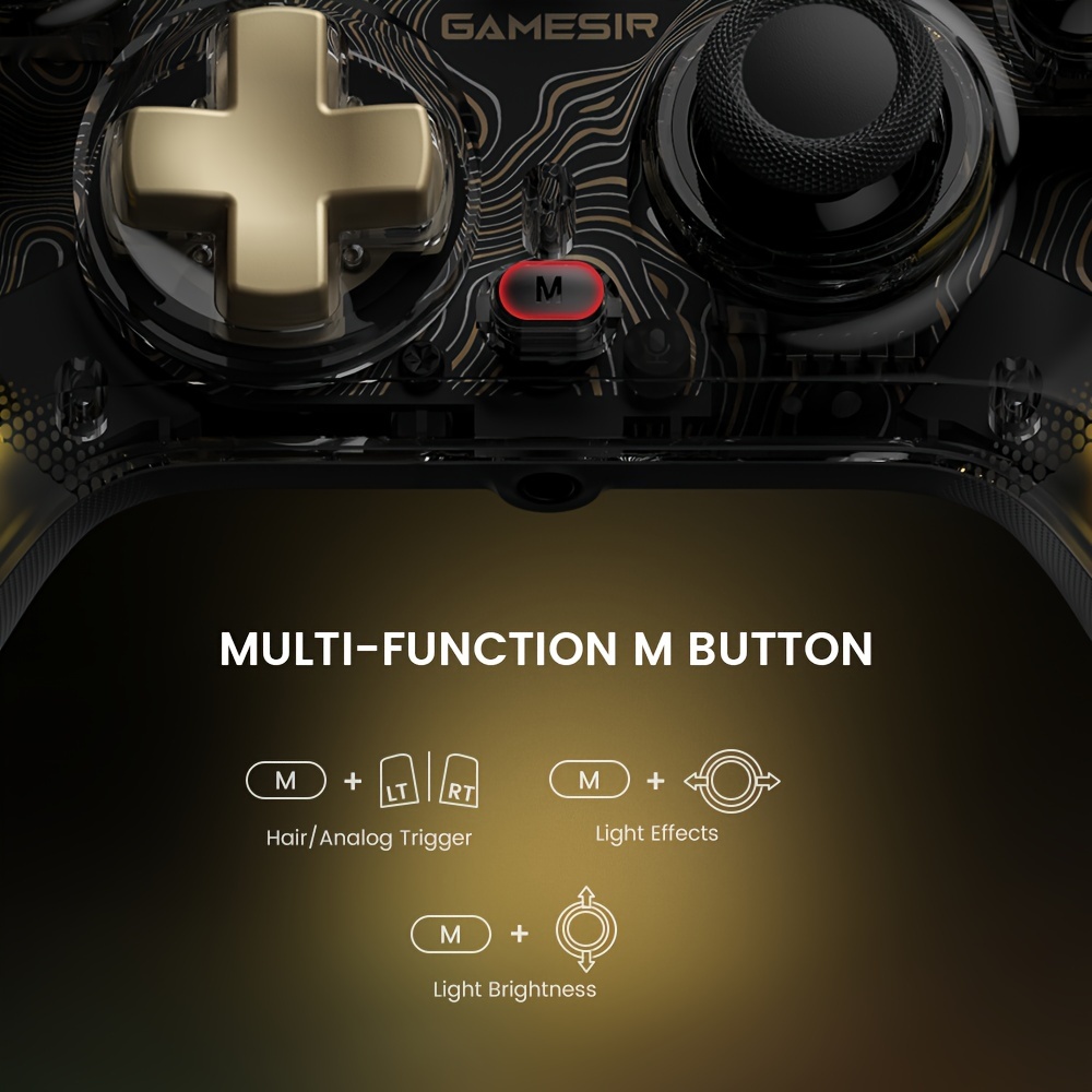     flux   wired controller for   rgb lighting and hall effect joystick compatible with     s   one   11pcs     Product details 8