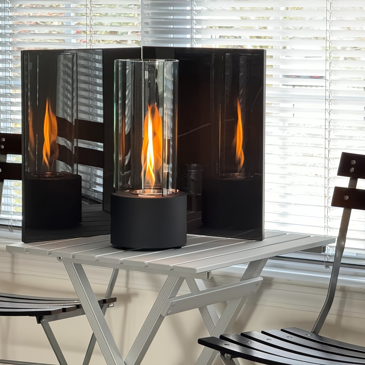 TwistFlame Tornado Tabletop Fireplace