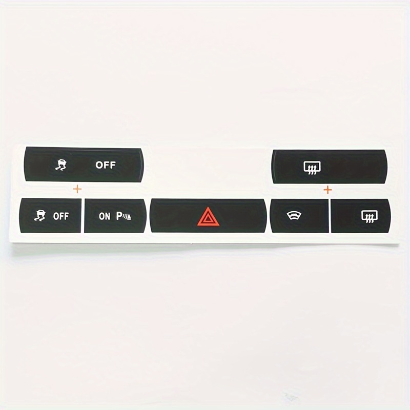 Sticker Set To Repair Hazard Button And Radar For Ford /for Ford
