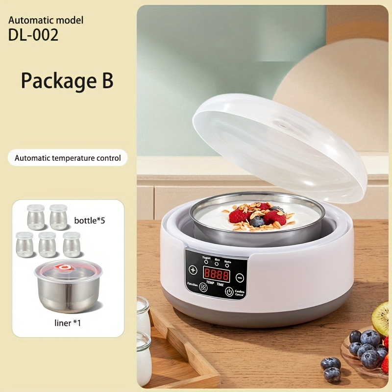 1.2l Yogurt Maker With/without 5 Glass Jars