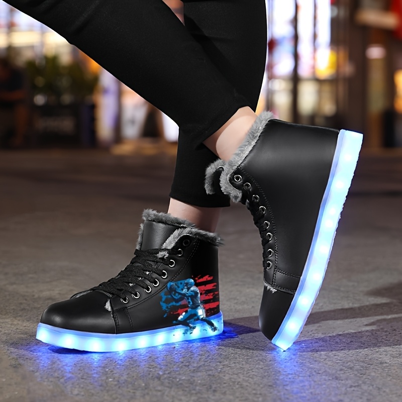 nike light up shoes high tops