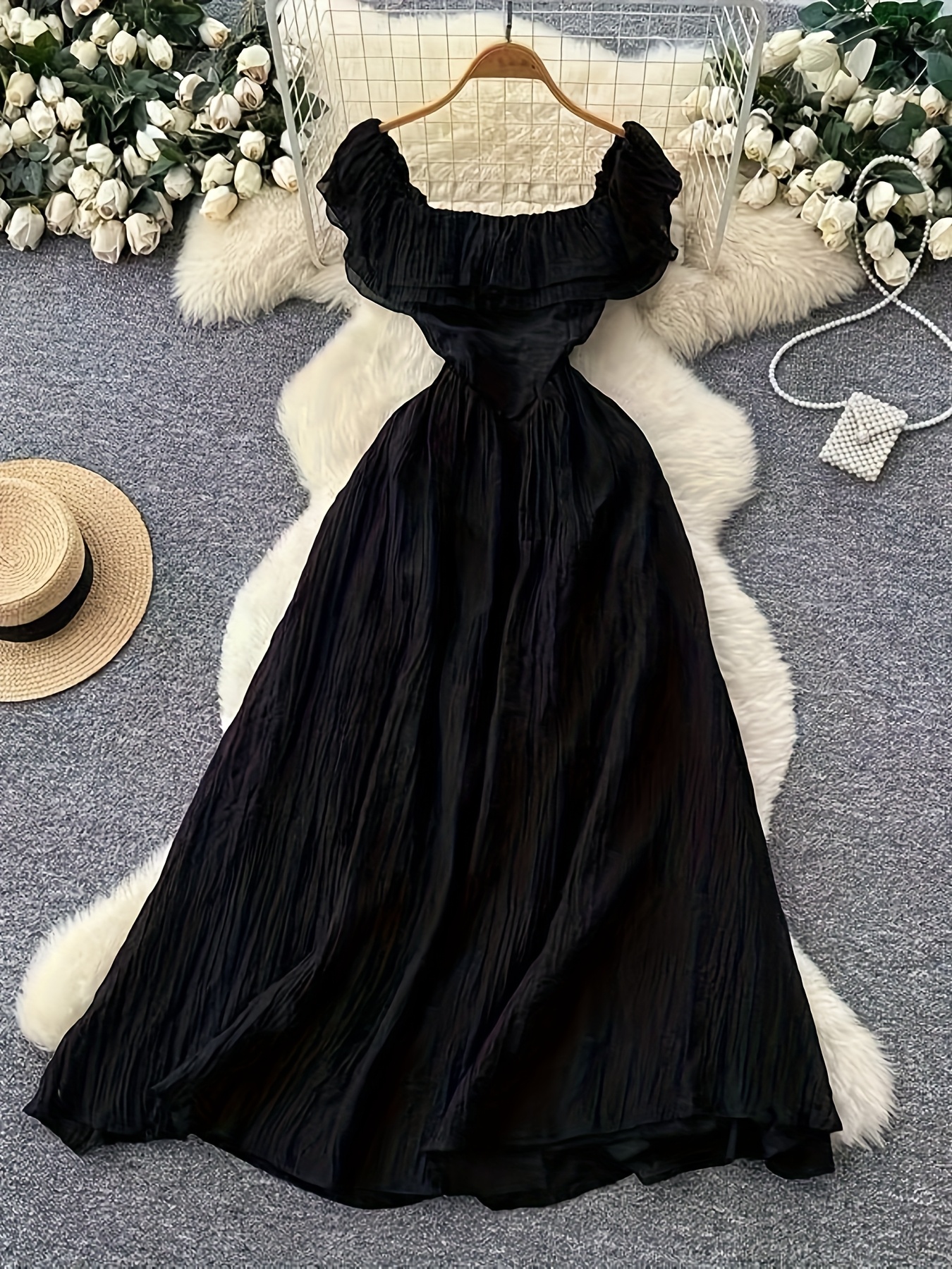 green emerald velvet dress African Print Pleated short flare gown Midi Dress – YELLOW SUB TRADING