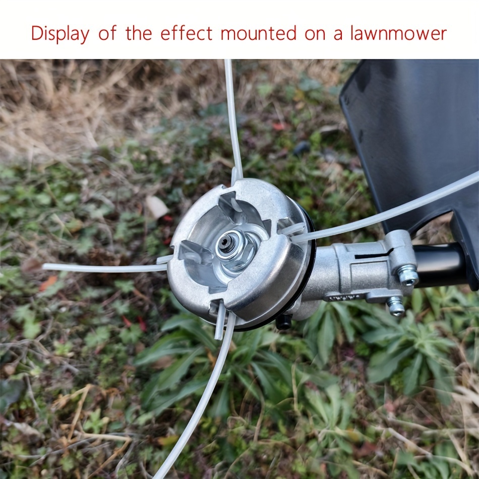 String Trimmer Head Aluminum Universal 4 Wire Weed Trimmer Head