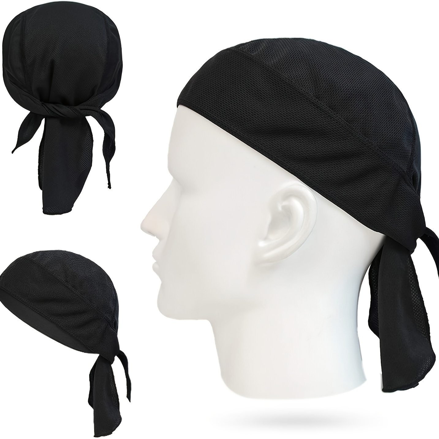UV Protection Quick Dry Headscarf Cycling Pirate Cap