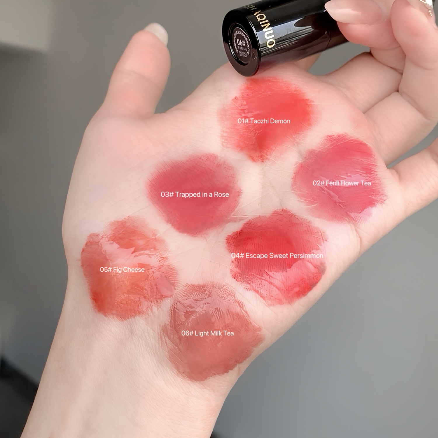 6-delars lyxigt läppglansset - återfuktande & långvarig färg med högglansig | bär, blandade, korall & röda nyanser för alla hudtyper | för att skapa fylliga denna höst & vinter - beauty & health - Temu Sweden