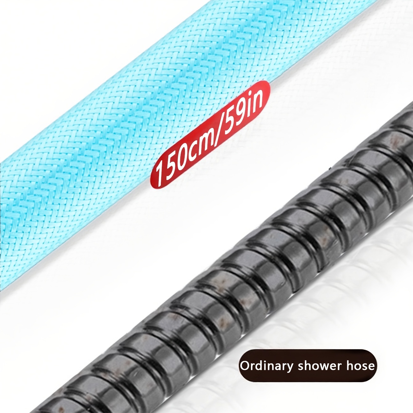 Universal Braided Shower Hose, Household Bathroom Accessory