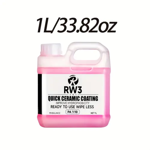1l water activated fast coating agent prevents water spots and dirt for full vehicle coating rain repellent and glass clarity enhancer forms a protective layer on windshields and car clear water resistant coating for cars trucks etc