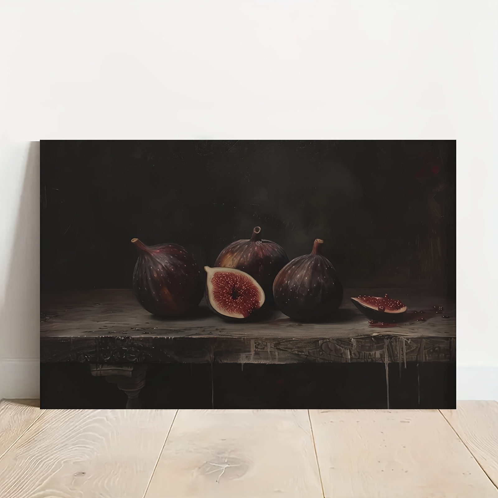 unframed melancholic canvas print dramatic Temu Mauritius