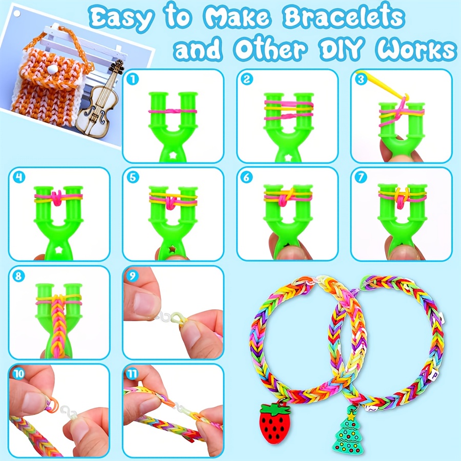loom band kit jewelry making kit 2900 pcs Temu Greece