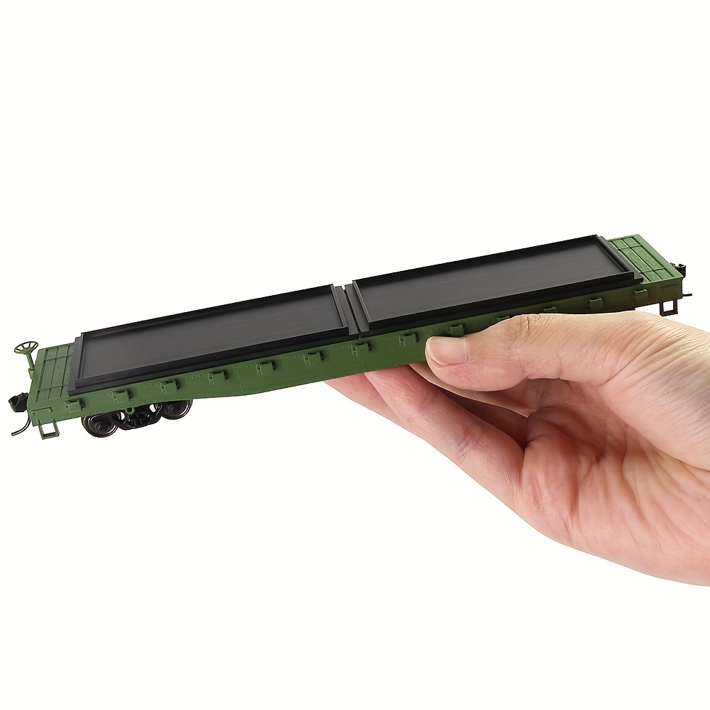 TEMU Ho Scale 1:87 52' Flat 52ft Wagons (pack Of 2)