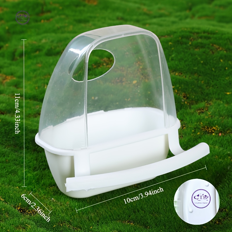 Image of Water Feeder For Caged Birds, Bird Waterer, Hanging Parrot Feeder, Bird Seed Food Container, Parrot, , Lovebird Cage Accessories
