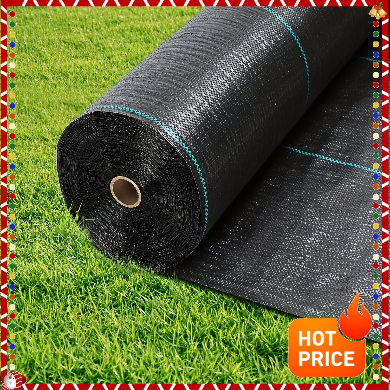 78 74 inch 196 85 inch heavy duty black garden   cloth greenhouse floor cover landscape fabric   black polypropylene material uv resistant   breathable used for gardening fruits vegetables lawns and   sun protection
