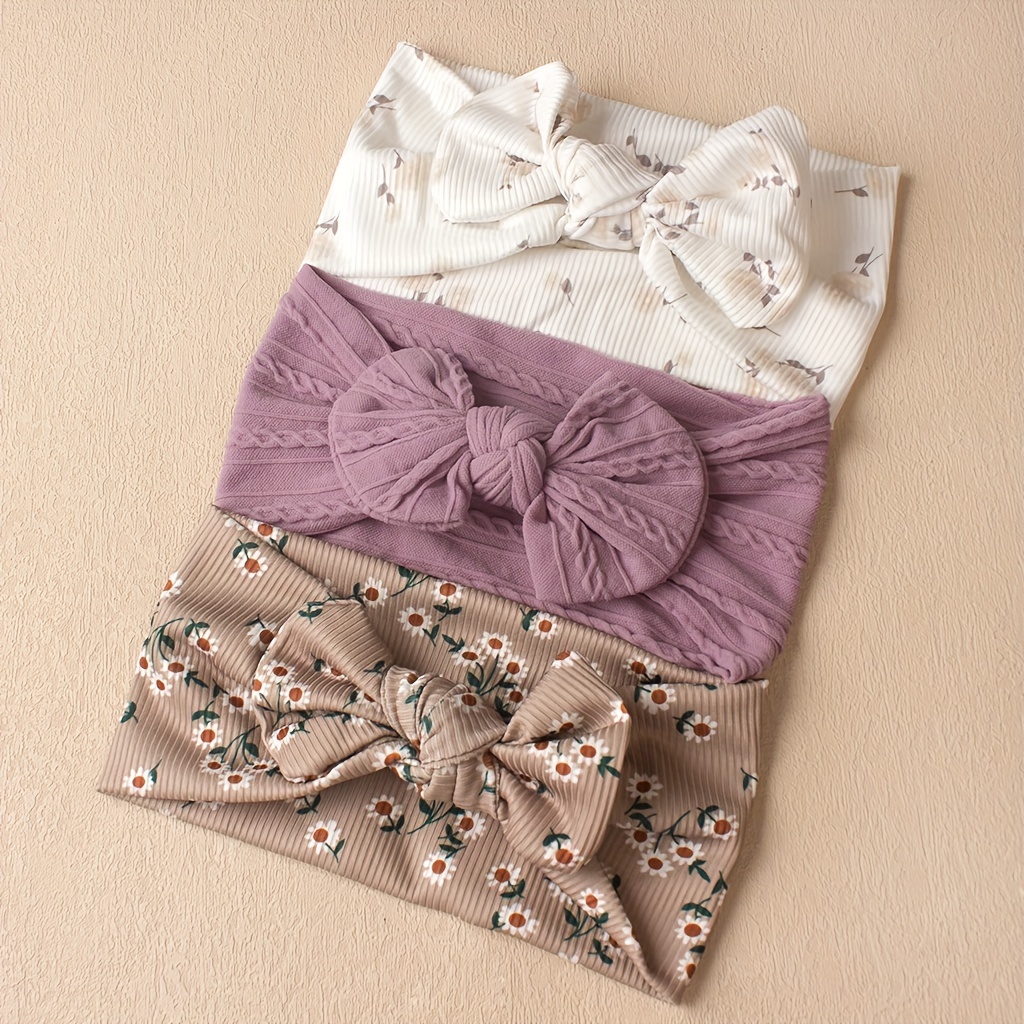 

3pcs Creative Bow Headbands, Cute Hair Accessories For Girls, Perfect Gift For Festivals