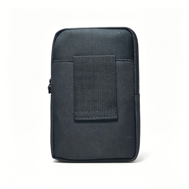 Black Multi-Functional Double-Layer Outdoor Tactical Belt Bag