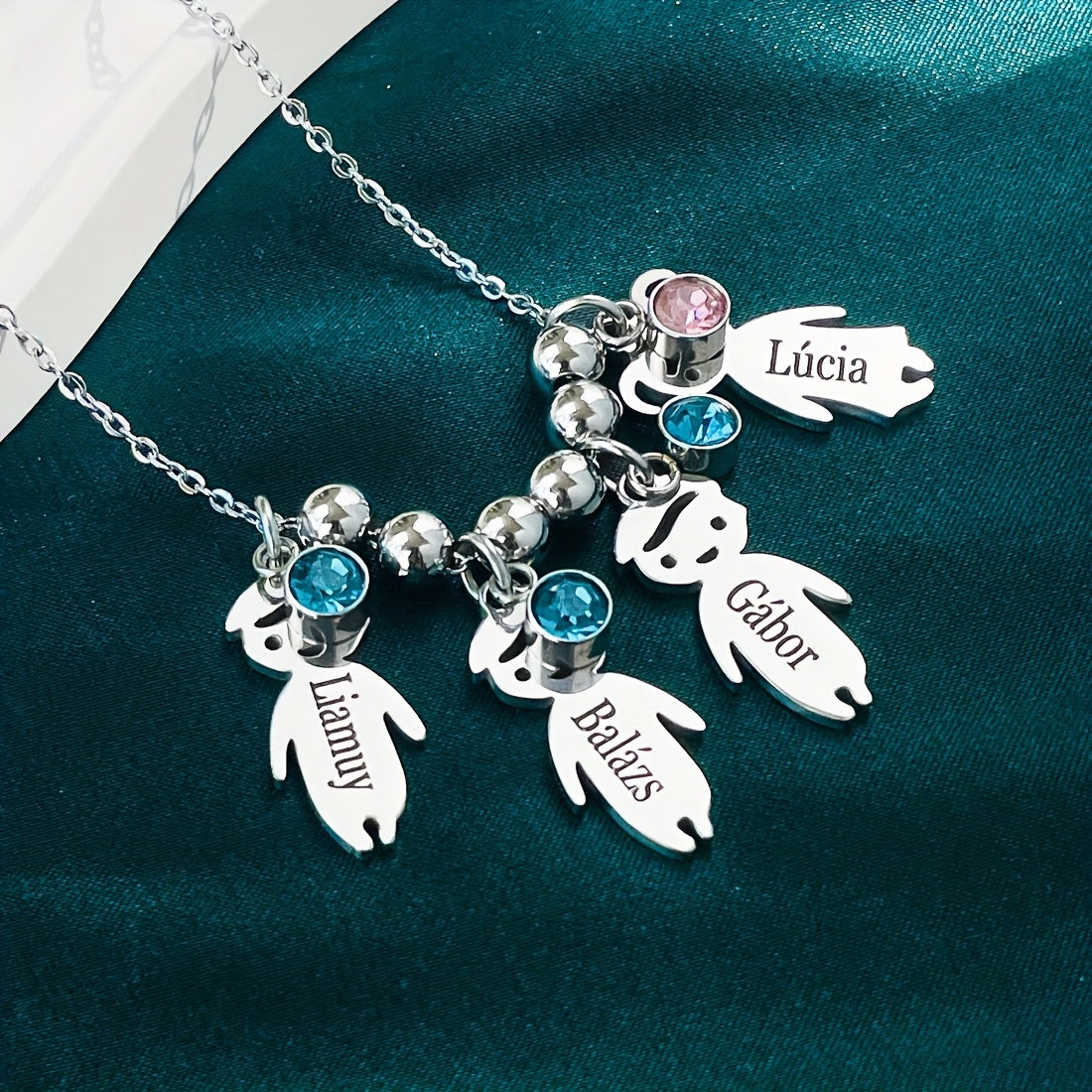 Personalized Engraved Name Necklace for Women