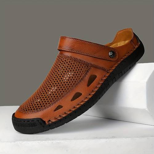 item picture new mens closed fisherman sandals casual fashion versatile suitable for outdoor beach fishing walking breathable soft and comfortable plus size outdoor casual sports sandals indoor and outdoor