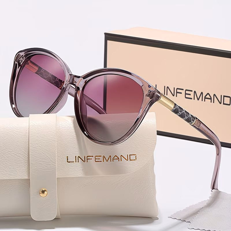 cat eye womens fashion glasses brand design with unique summer temple decorations perfect as a holiday gift Product details 6